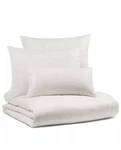 Hotel Collection Currents 4 Piece Full / Queen Comforter Set Natural New. Fixed Price $150.00.