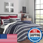 Nautica - King Comforter Set Soft Reversible Cotton Bed. Fixed Price $153.07.