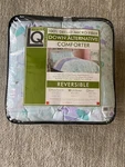 Nwt Living Quarters Full/queen Microfiber Down Alternative Comforter&pillow Sham. Fixed Price $49.99.