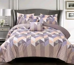 Nelaukoko Queen Flannal Comforter Set 90" X 102" Down Alternative, Pillow Sham. Fixed Price $70.00.