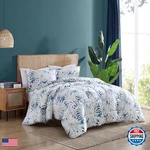 Caribbean Joe King 3-PIECE Comforter Set Tropical Coastal Beach Design Bedding. Fixed Price $142.64.