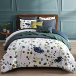 Bebejan Abstract Vines 8 Piece Reversible Comforter & Coverlet Set. Fixed Price $211.99.