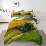 Jejeloiu Tractor Bedding Set Twin Size Farmlcomforter Kids Boys Girls. Fixed Price $57.98.