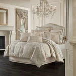 J Queen New York Trinity Comforter Set Champagne. Gorgeous!. Fixed Price $170.00.