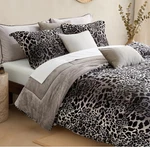 Luxury Leopard Velvet Queen Comforter Set With 2 Pillow Shams - 3 Pieces. Fixed Price $99.99.