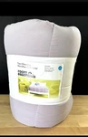 Full/queen Faux Shearling Washed Microfiber Reversible Comforter Light Purple -. Fixed Price $35.00.