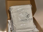 Pacific Coast Goose Feather Down Comforters Queen, Fluffy White Duvet, 90"X90". Fixed Price $259.99.