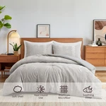Peace Nest 3 Piece Comforter Sets Geometric Clipped. Fixed Price $20.99.