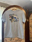 SK8 Infinity Reki & Langa Light Blue Cotton T-shirt M. Fixed Price $15.00.