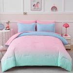 Drucon Comforter Set Twin Teen Girl Women 6 Pieces Bed Bag Gradient. Fixed Price $53.78.