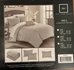 Chic Home Design Bea Gray King 4 Pc. Duvet Cover Set New Pack Offers Welcome. Fixed Price $48.00.