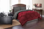 Elegance Linen Super Soft Goose Down 3PC Reversible Alternative Comforter, Qu.... Fixed Price $53.14.