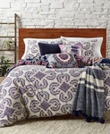 Whim By Martha Stewart Wild Child Reversible 3-PC.FULL/QUEEN Duvet Cover Set Nwt. Fixed Price $79.99.