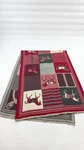 Country Time Throw Blanket Equestrian Horse Print 37X25 Inches Decorative Lap. Fixed Price $14.30.