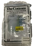 The Cottons Down Comforter Storage Bag Style # 30302517449999. Fixed Price $40.00.