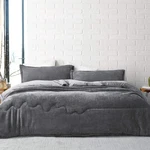 Byourbed Crooked Line - Coma Inducer Twin Xl Comforter Set Steel Gray. Fixed Price $131.99.