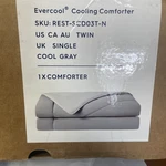 Evercool Cooling Comforter Twin/twin Xl 68 90 (REST-SCD03T-N) Open Box. Fixed Price $129.99.