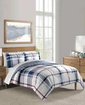 Sunham Nathan 3-PCS Full Queen Comforter Sets, Blue. Fixed Price $56.00.