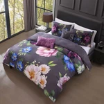 Bebejan Elegant Blossoms 100% Cotton Sateen 5 Piece Reversible Comforter Set. Fixed Price $131.99.