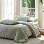 Doz Duvet Cover Set, 100% Viscose Derived From Bamboo, Full/queen, Sage. Fixed Price $109.90.