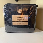 Wrangler Black Aztec Comforter Set King Size Soft Plush 3 Piece. Fixed Price $135.00.