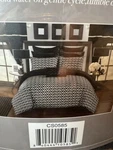 Chic Home Design Jacksonville 20 Piece Bedding & Curtain Set Queen Size Black. Fixed Price $60.99.
