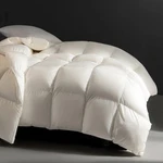 All Season King Size Feather Down Comforter Duvet Insert Classic White 106X90. Fixed Price $49.99.