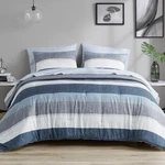Madison Park Jaxon Queen 7 Piece Comforter Set Sheets Sham Blue Grey. Fixed Price $154.99.