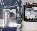 New England Patriots 3PC Full/qn Comforter Set + 4PC Sheet Northwest Nfl. Fixed Price $85.00.