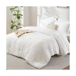 Cozylux Queen Comforter Set White Seersucker 7 Pieces Bed In ... Usa Fast Ship. Fixed Price $56.23.