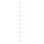 Wall-mounted Wine Rack For 10 Bottles Holder White Metal Vidaxl. Fixed Price $95.99.