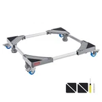 Vevor Adjustable Washing Machine Stand Mini Fridge 400 Lbs Load Wheels. Fixed Price $21.99.
