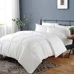 Dafinner 100% Cotton Cover Comforter Queen Size, Lightweight Down Alternative.... Fixed Price $87.48.