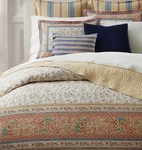 Ralph Lauren King Comforter Set Bering Paisley Print New Msrp $350. Fixed Price $199.00.