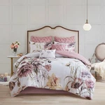 Cassandra Blush Floral Cal King 8-PIECE Comforter Set. Fixed Price $189.94.