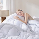 Downcool Comforters Full Size Duvet Insertwhite All Season Lightweight. Fixed Price $56.38.