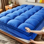 Extra Thick Mattress Topper Waterproof Bed Cover Cushion Soft Breathable Washabl. Fixed Price $66.45.