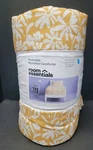 Room Essentials Reversible Microfiber Comforter Twin/twin Xl Yellow Floral - New. Fixed Price $19.99.