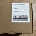 Rest Evercool Cooling Comforter King Blanket Gray Hot Sleeper. Fixed Price $99.00.