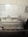 Envogue King 6PC Comforter Set 3 PILLOWS/2 Shams 100% Cotton Jacquard. Fixed Price $111.99.