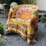 Hopstar Sun Throw Boho Hippie Tapestry Room Decor Western Blankets An.... Fixed Price $73.89.