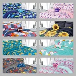 Different Styles Kids / Teens 6 8 Pcs Comforter Set, With Pillow Plush Toy. Fixed Price $32.30.