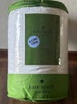Kate Spade New York White Down Alternative Comforter Polka Dot Twin Xl. Fixed Price $76.00.