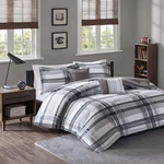 Intelligent Design Rudy Cozy Casual Cabin F/q Comforter, Black/grey. Fixed Price $70.99.