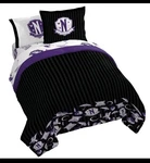 Jay Franco Wednesday Addams Full Comforter Set - 7 Piece Bedding Includes She.... Fixed Price $71.24.
