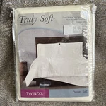 Truly Soft Everyday Twin Xl Duvet Set Bedding White DCS1657WTT-1800. Fixed Price $19.00.