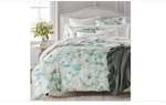 Sky Freya Inky Floral Duvet Cover Set, Queen. Fixed Price $130.00.