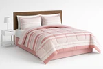 Fairfield Square Home Collection 8-PIECE Reversible Cal King Bed Ensemble Blush. Fixed Price $94.92.