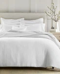 Charter Club White Waffle Stripe 3-PC. Duvet Cover Set, King. Fixed Price $69.20.