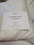 Quince Premium Down Comforter King Cal White All Season 650 Fill Power New. Fixed Price $155.00.